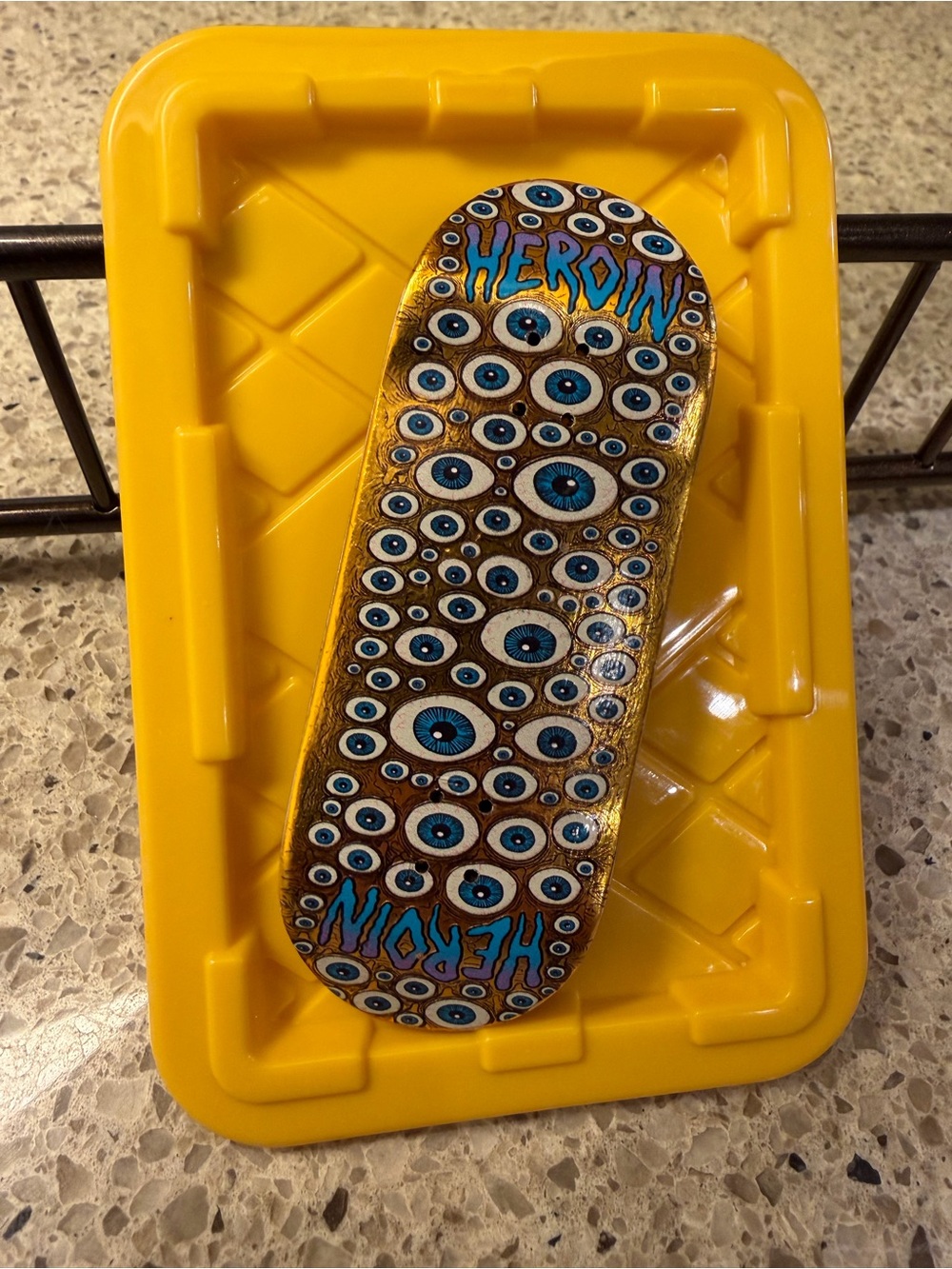 Maple Lab X Heroin Symmetrical Popsicle Eyes Fingerboard